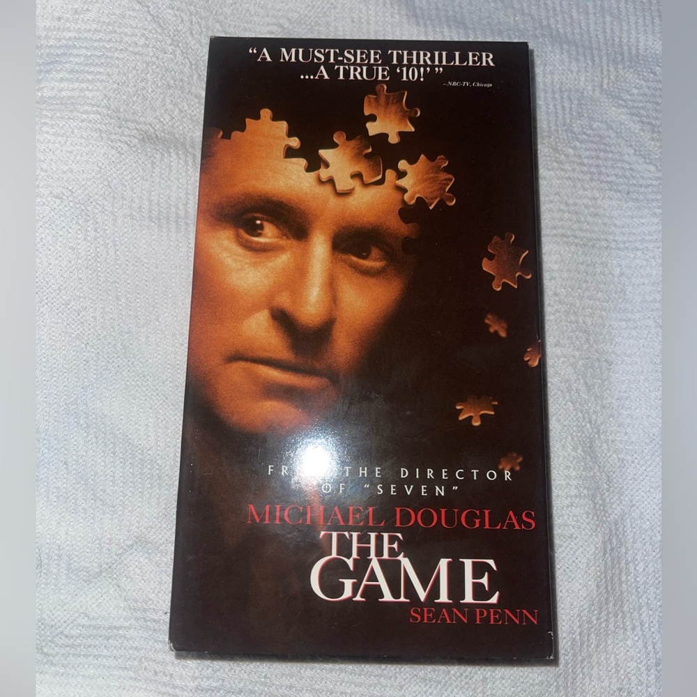The Game VHS Tape- Michael Douglas